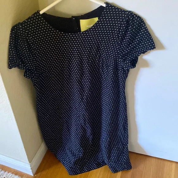 maeve t shirt dress Maeve | Dresses | Anthropologie Maeve Small Black White Polka Dot T Shirt  Dress